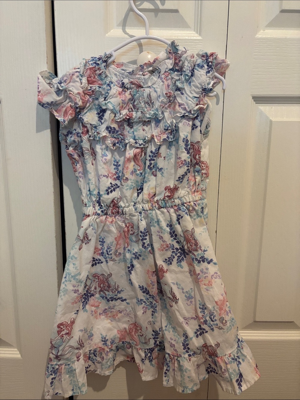 RARE janie and jack disney ariel dress 5t